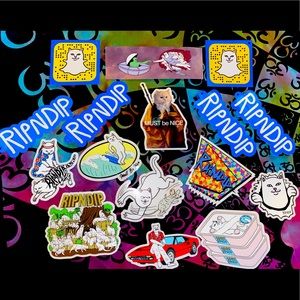 2 FREE RIPNDIP STICKER WITH EVERY PURCHASE
